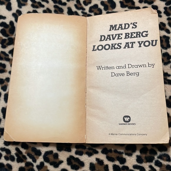 1982 MAD's Look At You Dave Berg Vintage Book 📚 Life 80s Satire Cartoon 80s - Picture 6 of 15
